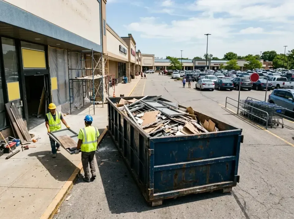 retail-store-renovation-debris-003 — frequently asked questions, Roll-off Dumpster Rentals in Oatfield, OR